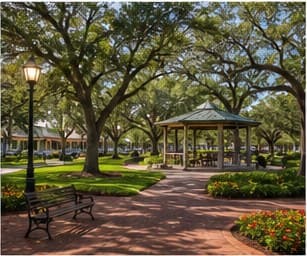 Downtown Naples outdoor local guide scene