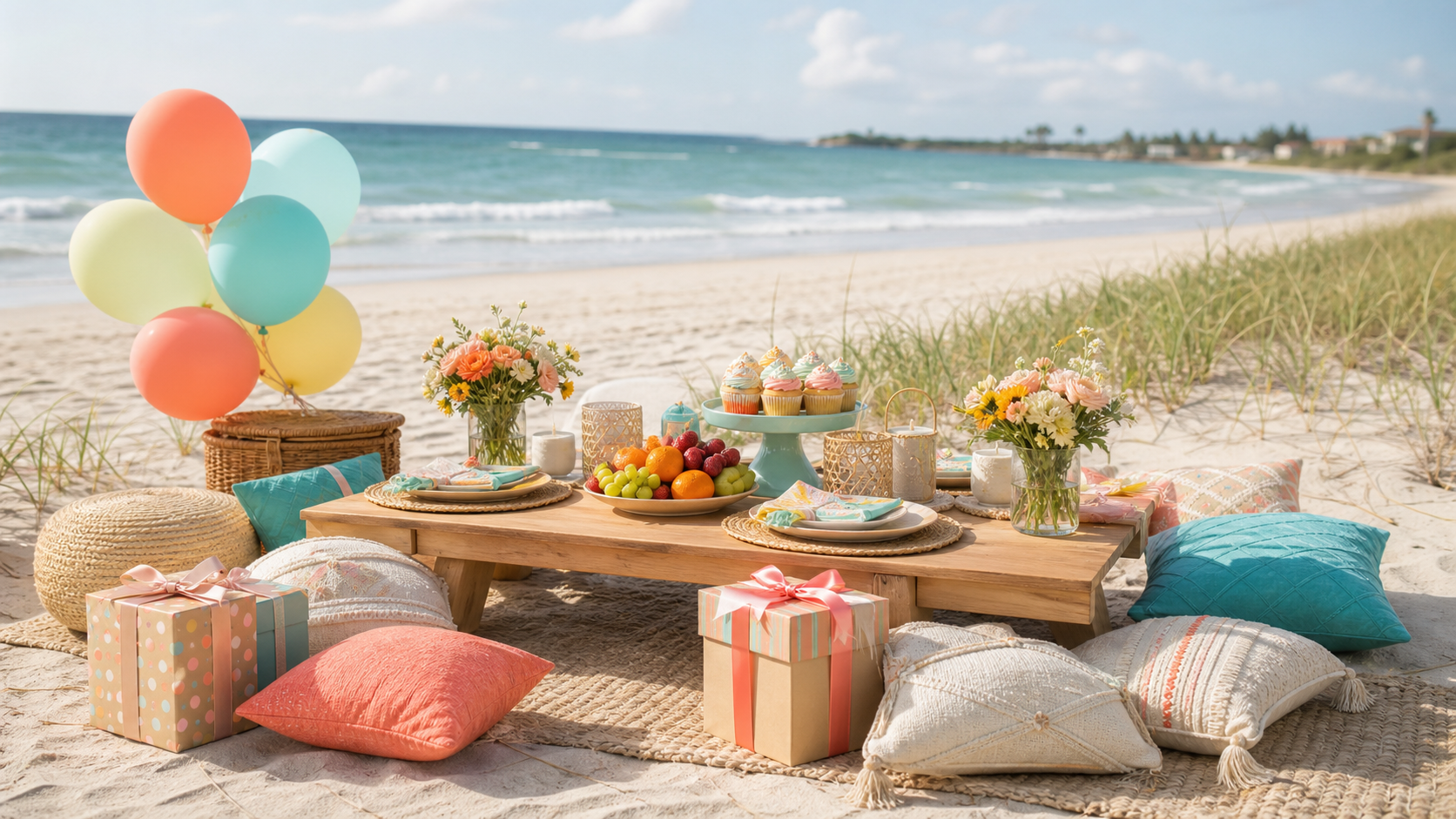 Birthday Picnic at the Beach image