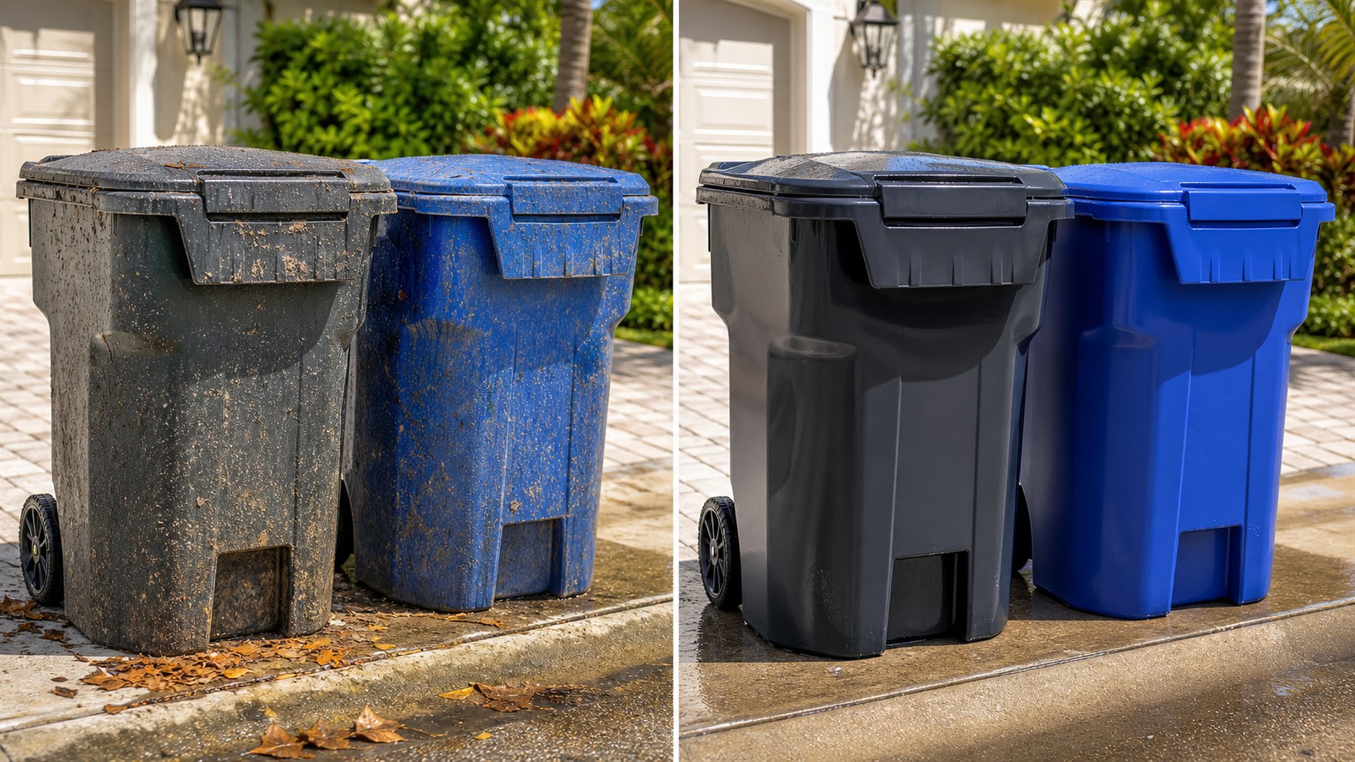 Trash Bin Cleaning in Naples FL