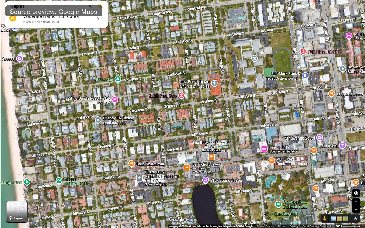 Bayshore Gardens real estate community in Naples FL