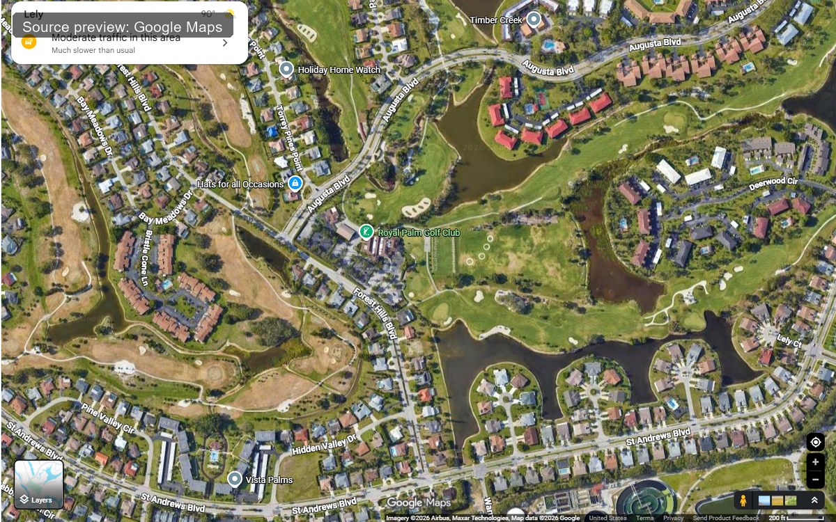 Lely Tropical Estates real estate community in Naples FL
