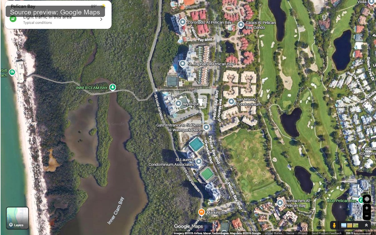 Mystique at Pelican Bay real estate community in Naples FL