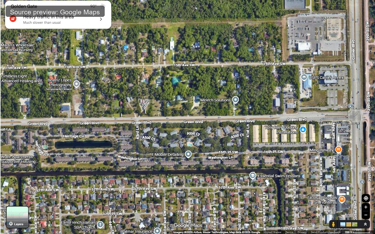 Trail Terrace real estate community in Naples FL